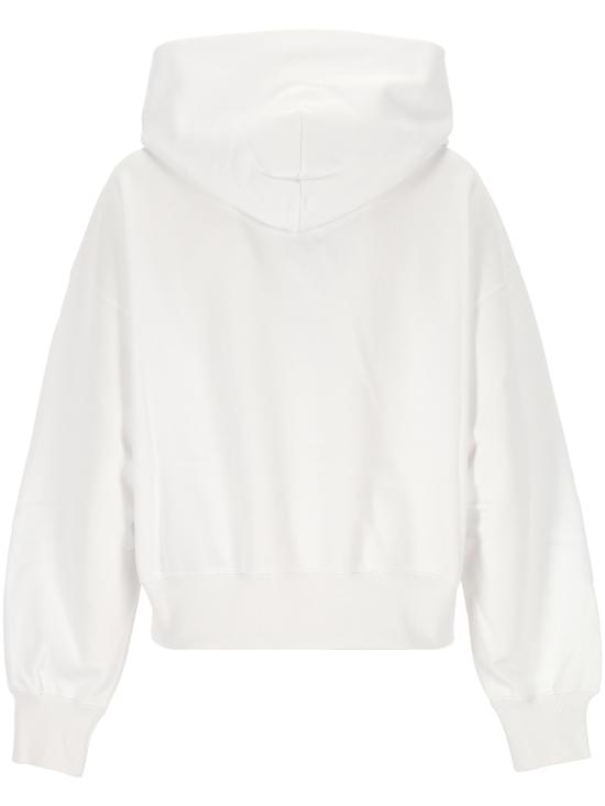 25SS 구찌 엠브로이디드 코튼 저지 후드 티셔츠 787274 XJG469692 White - GUCCI