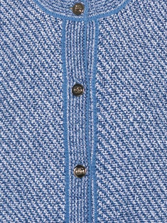 25SS 구찌 가디건 818643 XKENR4179 LIGHT DENIM WHITE - GUCCI