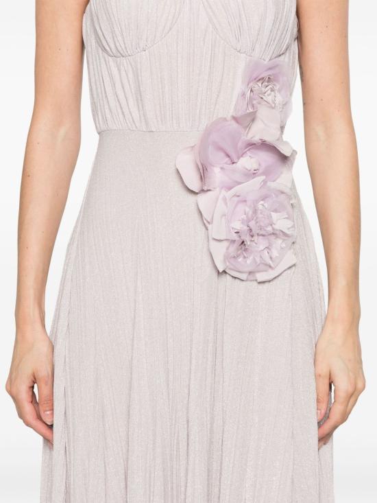 25SS 엘리자베타프랜치 롱 원피스 ABR2252E2 544 Quarzo - ELISABETTA FRANCHI