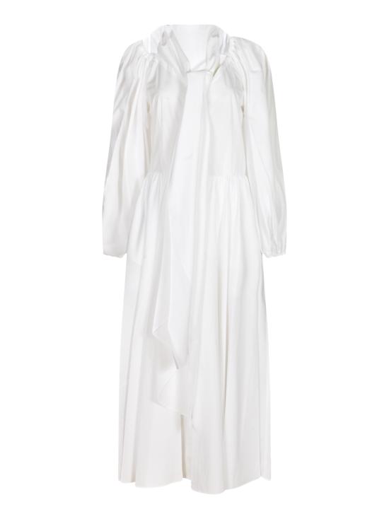 25SS 파투 미디 원피스 DR165 0017 001W White