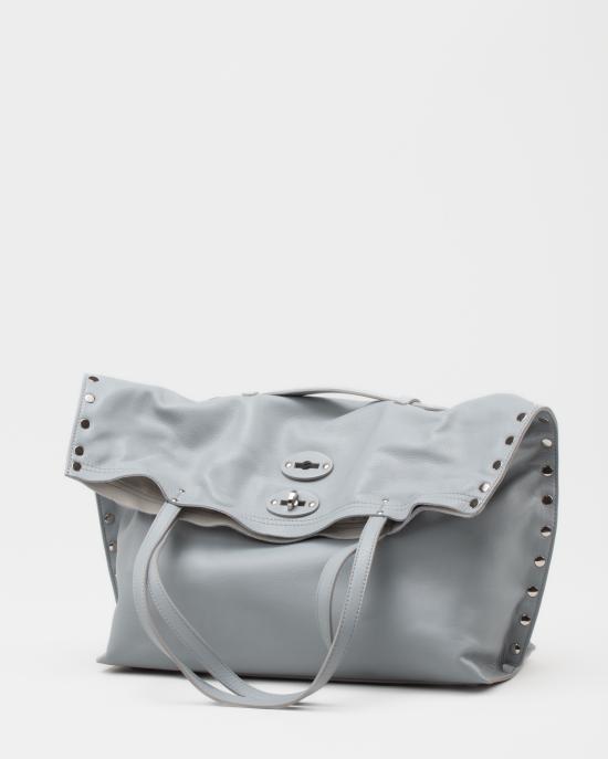 25SS 자넬라토 토트백 0687901910000 Z0602 Blue Punta Ala - ZANELLATO