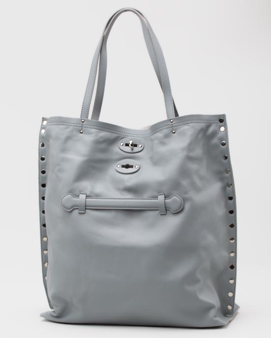 25SS 자넬라토 토트백 0687901910000 Z0602 Blue Punta Ala - ZANELLATO