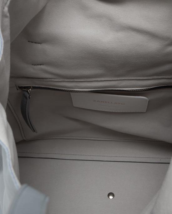 25SS 자넬라토 토트백 0687901910000 Z0602 Blue Punta Ala - ZANELLATO