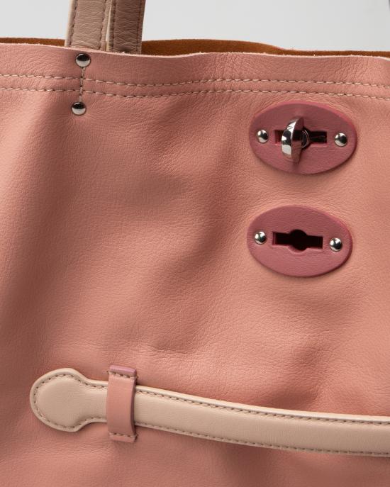 25SS 자넬라토 토트백 0687901850000 Z0891 Pink Tovel - ZANELLATO