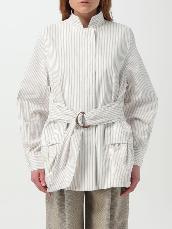 25FW 펜디 자켓 FJ7621AQ3L F0XAY White