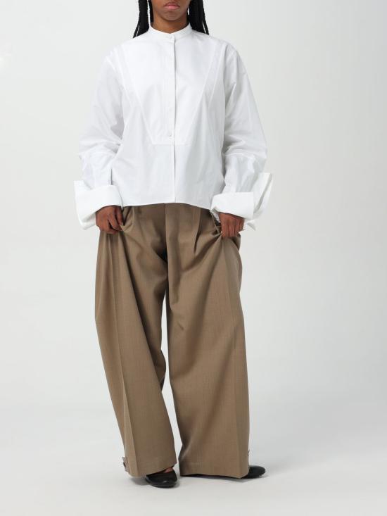 25SS 질샌더 블라우스 J02DL0175J45002 100 White - JIL SANDER