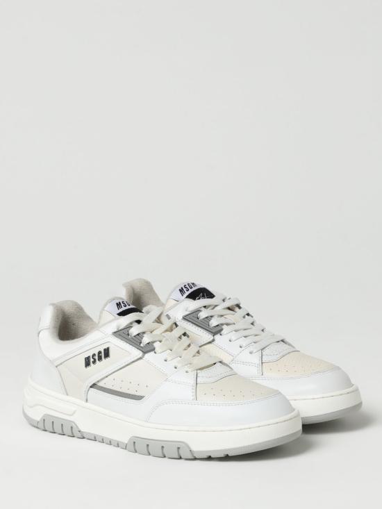 25FW 엠에스지엠 스니커즈 3840MS604886 01 White - MSGM