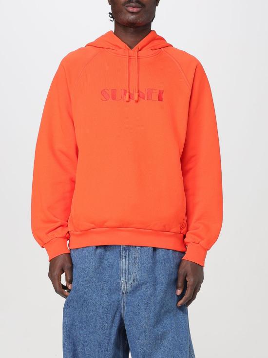 25FW 써네이 긴팔 티셔츠 RTWXJER031 7434 Orange