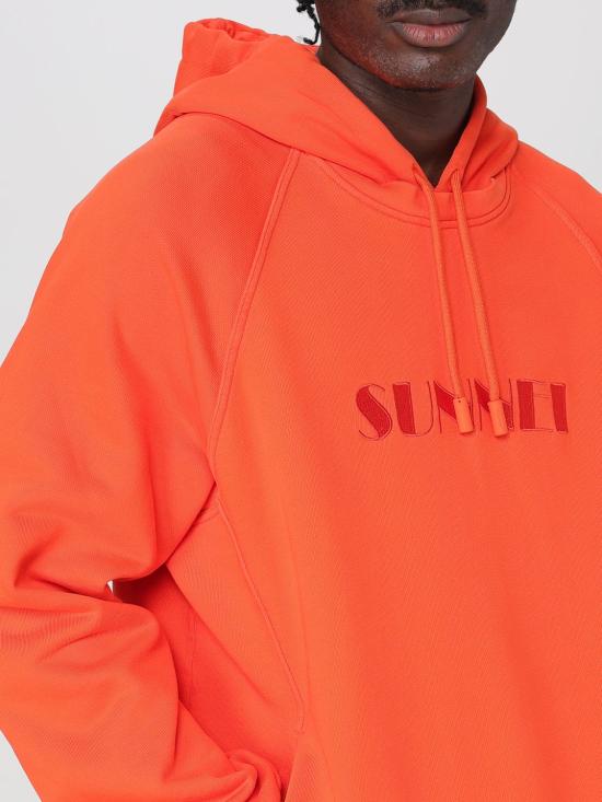 25FW 써네이 긴팔 티셔츠 RTWXJER031 7434 Orange - SUNNEI