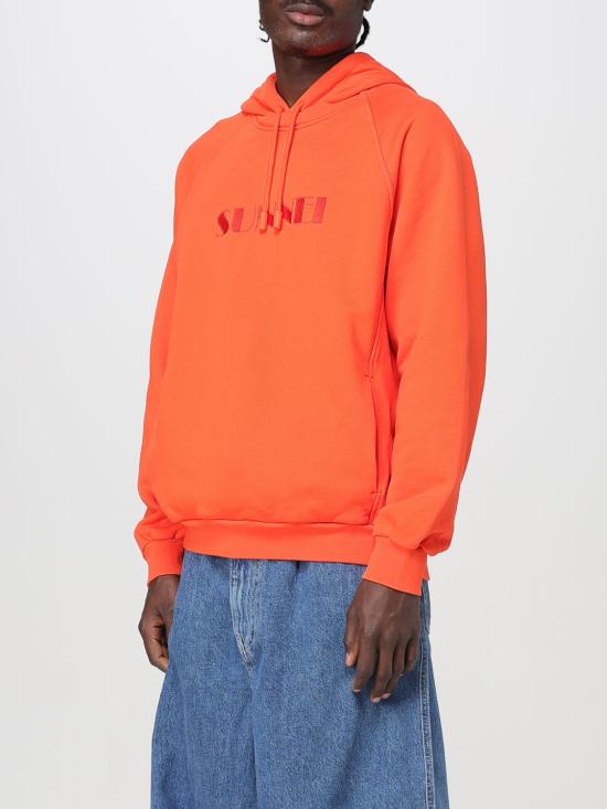25FW 써네이 긴팔 티셔츠 RTWXJER031 7434 Orange - SUNNEI