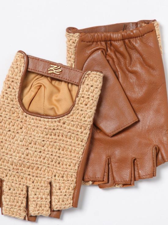 25SS 칼라거펠트 장갑 A2W33005 1UR Natural - KARL LAGERFELD