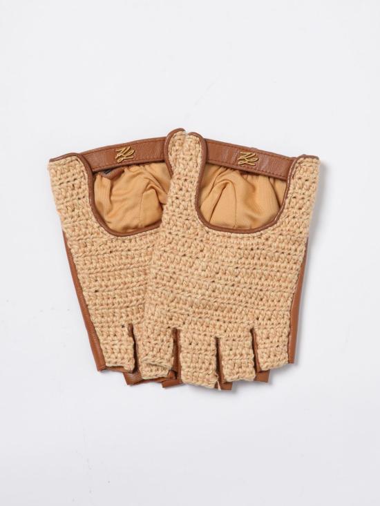 25SS 칼라거펠트 장갑 A2W33005 1UR Natural