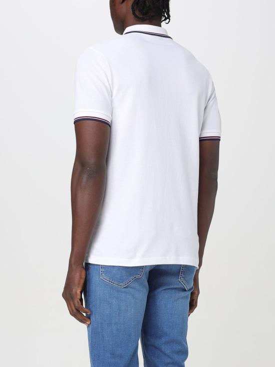 25FW 세이브더덕 폴로 티셔츠 DR0136MBATE20 00000 White - SAVE THE DUCK