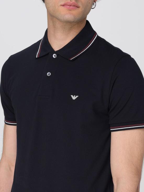 25SS 엠포리오 아르마니 폴로 티셔츠 8N1FB41JPTZ 0920 Blue 1 - EMPORIO ARMANI