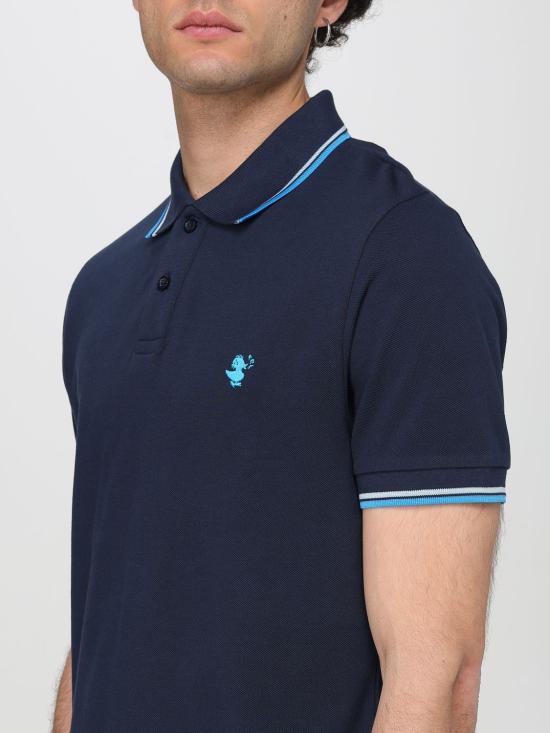 25FW 세이브더덕 폴로 티셔츠 DR0136MBATE20 90000 Navy - SAVE THE DUCK