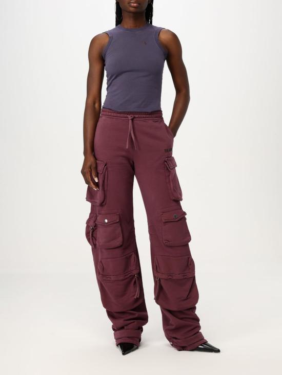 25SS 디 아티코 스트레이트 팬츠 250WCP00260JJF003AA 863 Violet - THE ATTICO