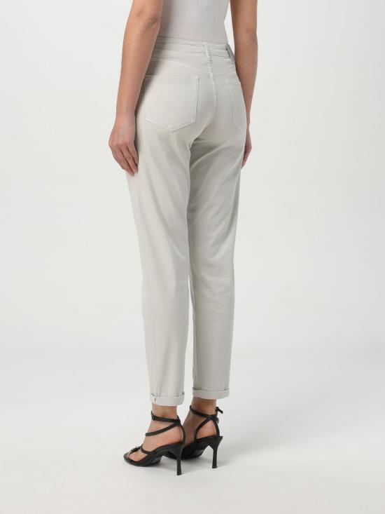 25FW 엠포리오 아르마니 크롭 팬츠 EW001501AF14966 U8011 Grey - EMPORIO ARMANI