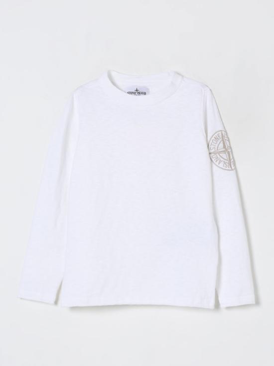 25FW [키즈] 스톤 아일랜드 풀오버 5100012S00B0 V0001 White