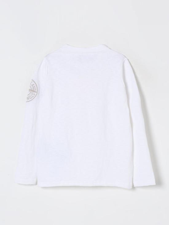25FW [키즈] 스톤 아일랜드 풀오버 5100012S00B0 V0001 White - STONE ISLAND