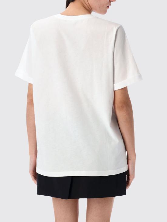 25SS 발망 반팔 티셔츠 EF0EF145GE90 GRR White - BALMAIN