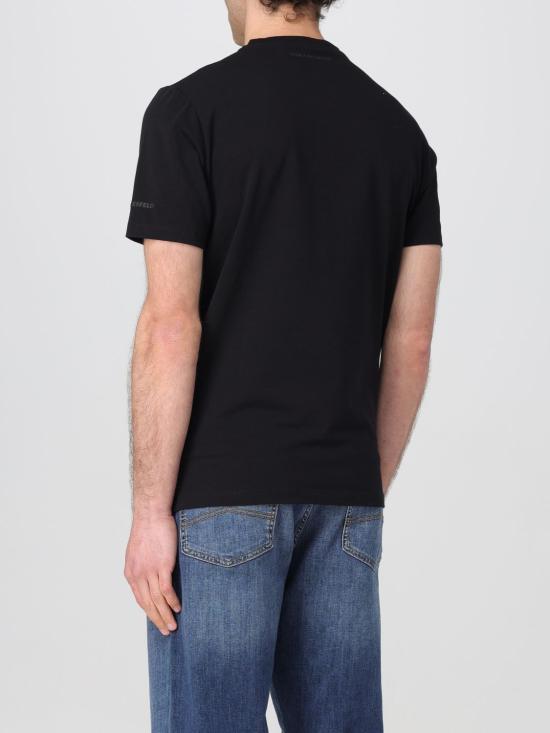 26SS 칼라거펠트 반팔 티셔츠 KM755054 990 Black - KARL LAGERFELD