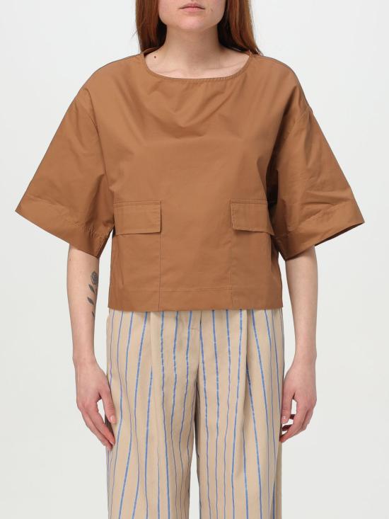 25SS 카오스 반팔 티셔츠 RP1MR016 6012 Brown