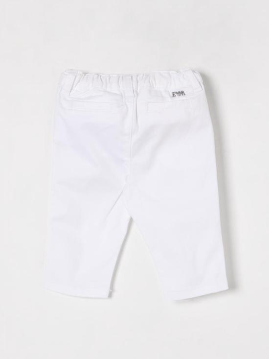 25FW [키즈] 엠포리오 아르마니 팬츠 8N4P604N6YZ 0100 White - EMPORIO ARMANI