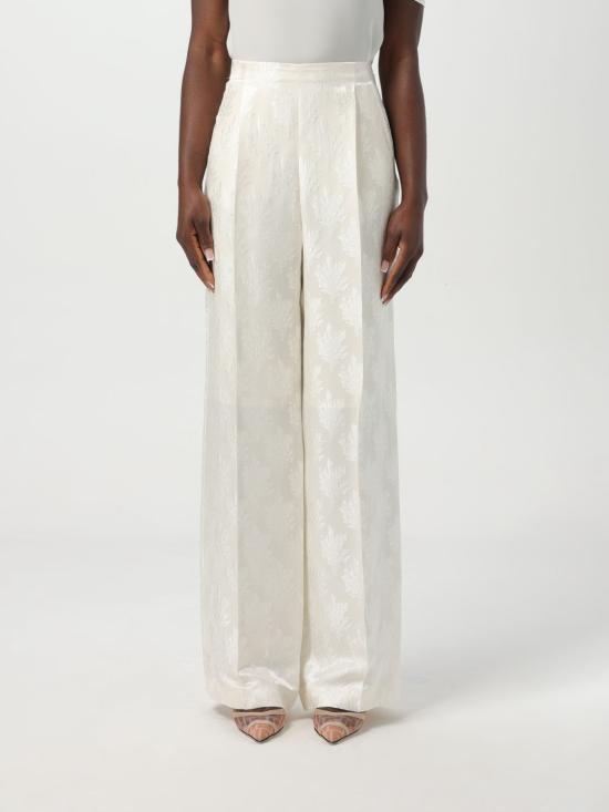 25FW 펜디 스트레이트 팬츠 FR6632AQ3G F08QQ White