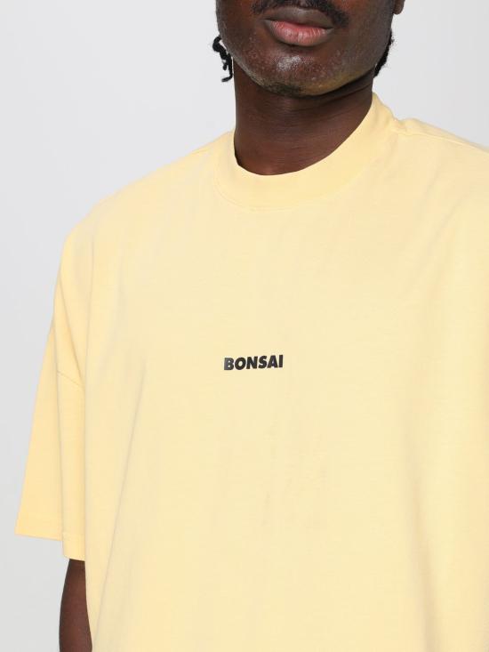 25SS 본사이 반팔 티셔츠 SS25TS001001 YLW Yellow - BONSAI