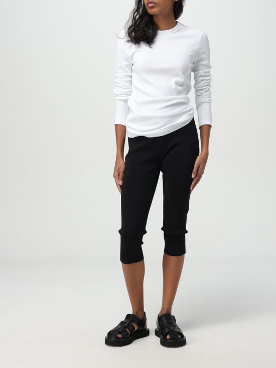 25SS 토템 긴팔 티셔츠 252WRT0373FB0094 047 White - TOTEME