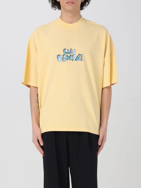 25SS 본사이 반팔 티셔츠 SS25TS002003 YLW Yellow