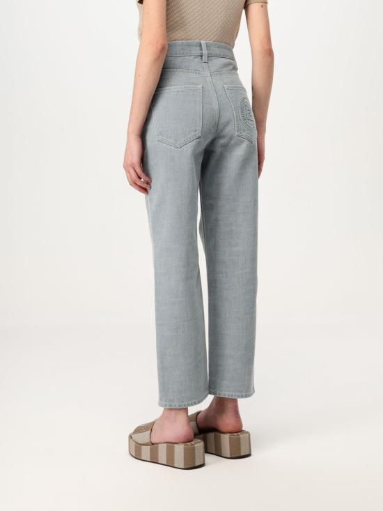 25FW 펜디 데님 팬츠 FLP864ASMB F1RX3 Grey - FENDI