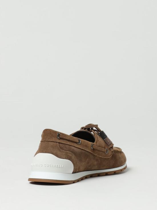 25SS 브루넬로 쿠치넬리 로퍼 MZSFG2903 C7495 Brown - BRUNELLO CUCINELLI