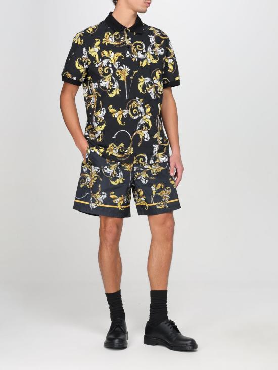 25SS 베르사체 스윔팬츠 78GADD16CQD96 G89 Black - VERSACE