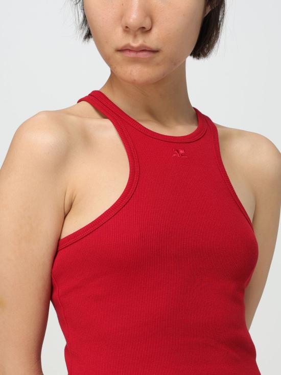 25SS 쿠레쥬 미디 원피스 125JR0586JS0194 4015 Red - COURREGES