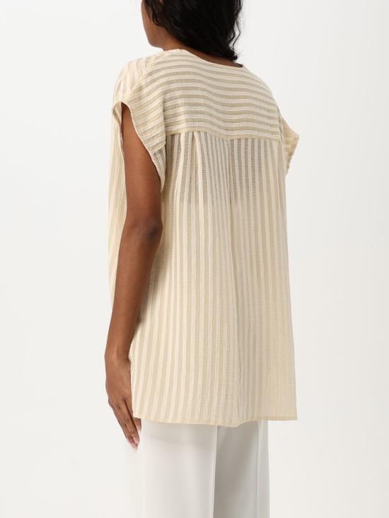 25SS 카오스 반팔 티셔츠 QP5TZ045 1008 Beige - KAOS