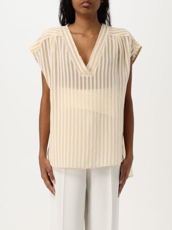 25SS 카오스 반팔 티셔츠 QP5TZ045 1008 Beige