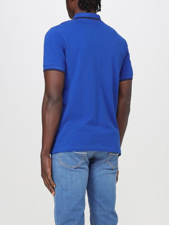 25FW 세이브더덕 폴로 티셔츠 DR0136MBATE20 90049 Blue - SAVE THE DUCK