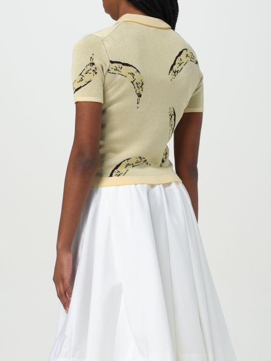 25SS 자크뮈스 반팔 티셔츠 251KN5972025 2BU Yellow - JACQUEMUS