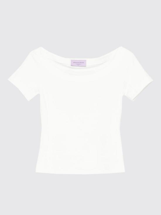 25SS 위켄드막스마라 반팔 티셔츠 2515941016600 004 Ivory