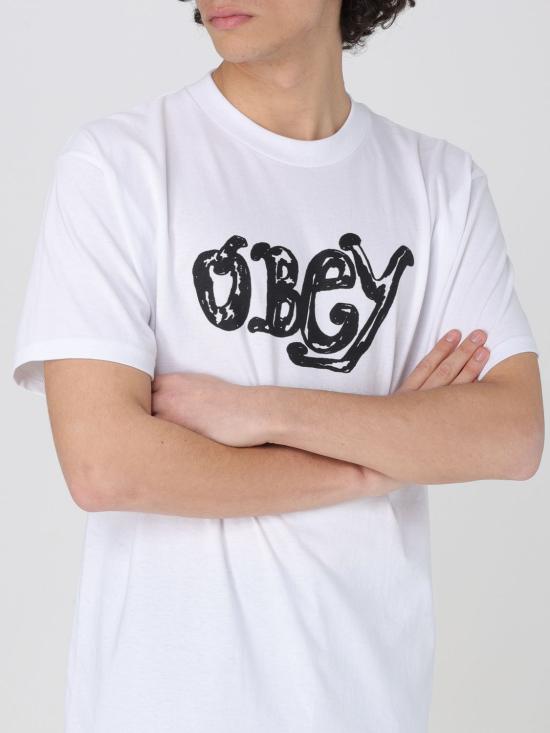 25SS 오베이 반팔 티셔츠 165264059 WHT White - OBEY