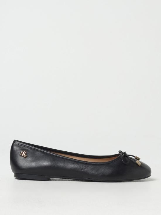 25SS 랄프 로렌 플랫 슈즈 802940603 001 Black