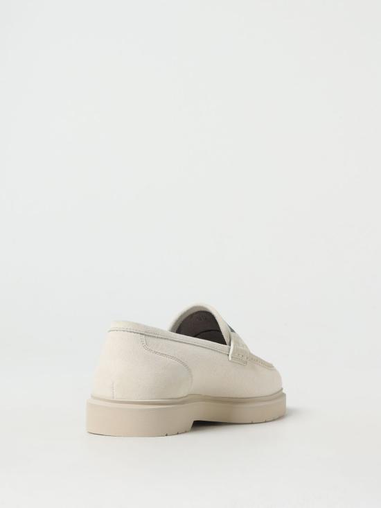 25SS 브루넬로 쿠치넬리 로퍼 MZ12G2956 C004 Ecru - BRUNELLO CUCINELLI