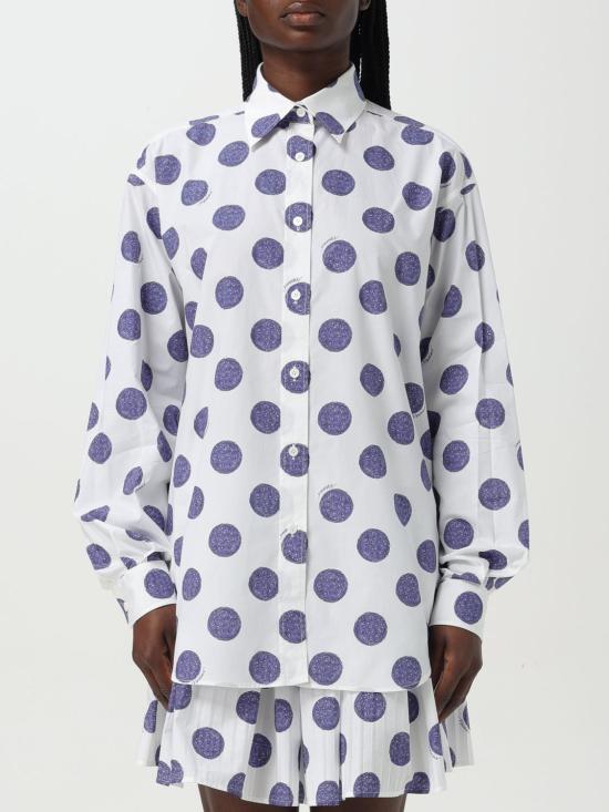 25FW 모스키노 블라우스 02300450 1002 White