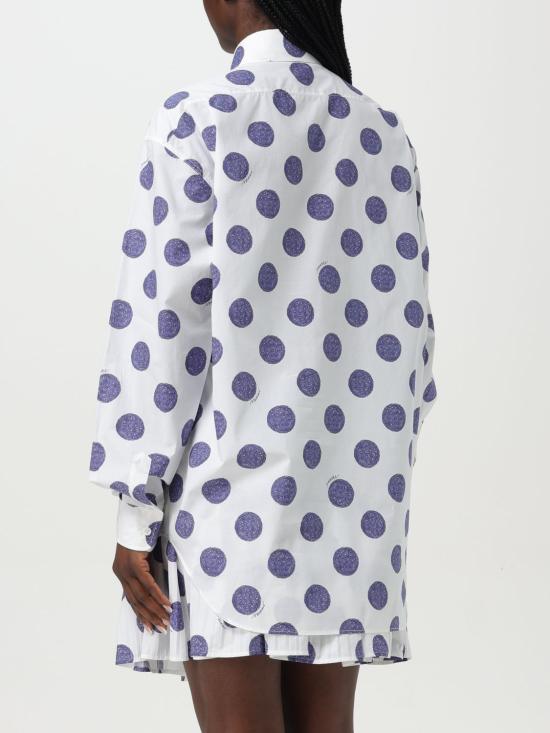 25FW 모스키노 블라우스 02300450 1002 White - MOSCHINO