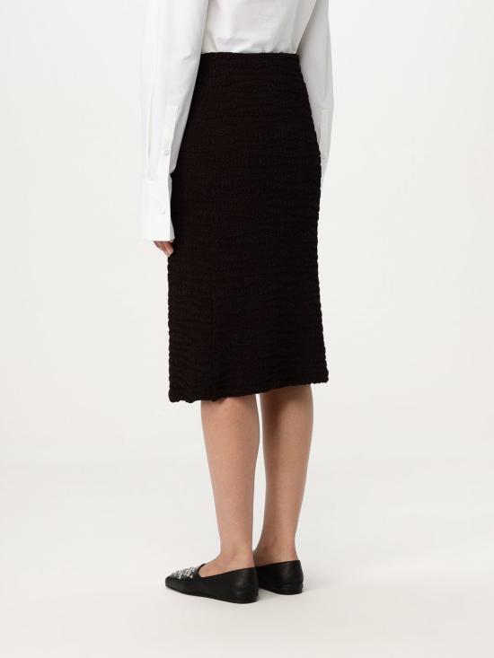 25SS 질샌더 숏 스커트 J02MA0275J20266 201 Black - JIL SANDER