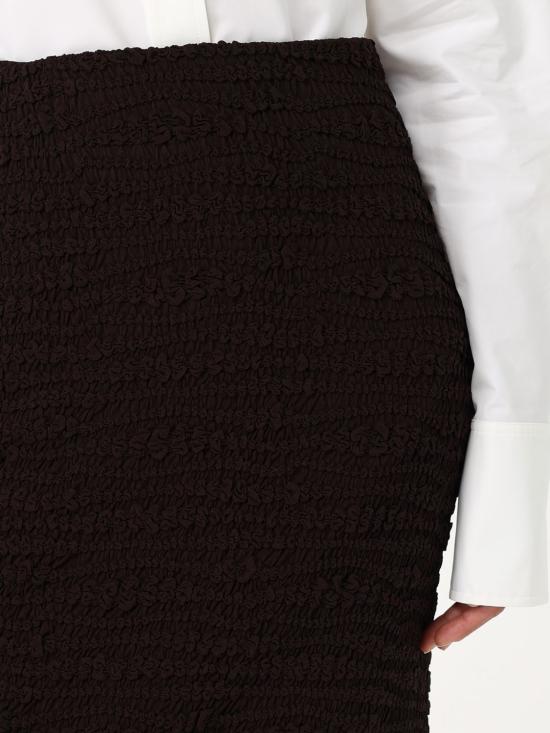 25SS 질샌더 숏 스커트 J02MA0275J20266 201 Black - JIL SANDER