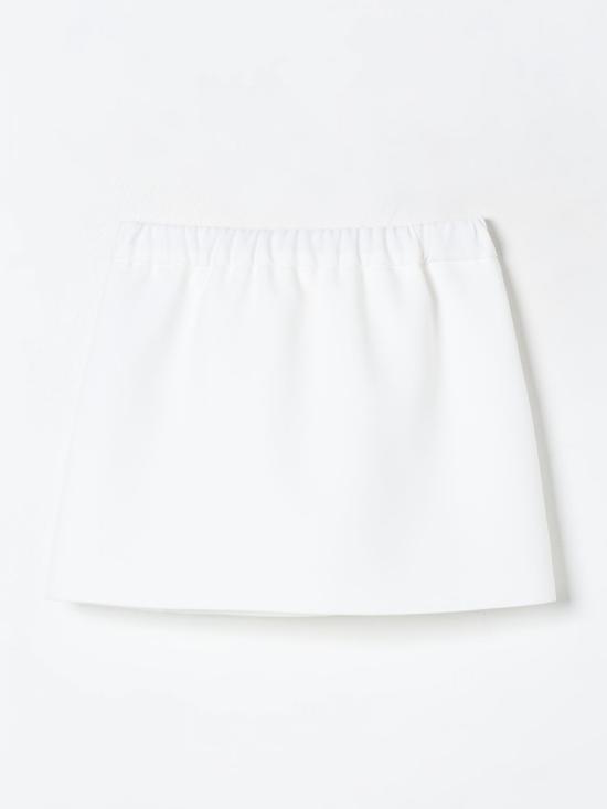 25SS [키즈] 엘리자베타프랜치 스커트 EGGO048GA085 0000 Yellow Cream - ELISABETTA FRANCHI