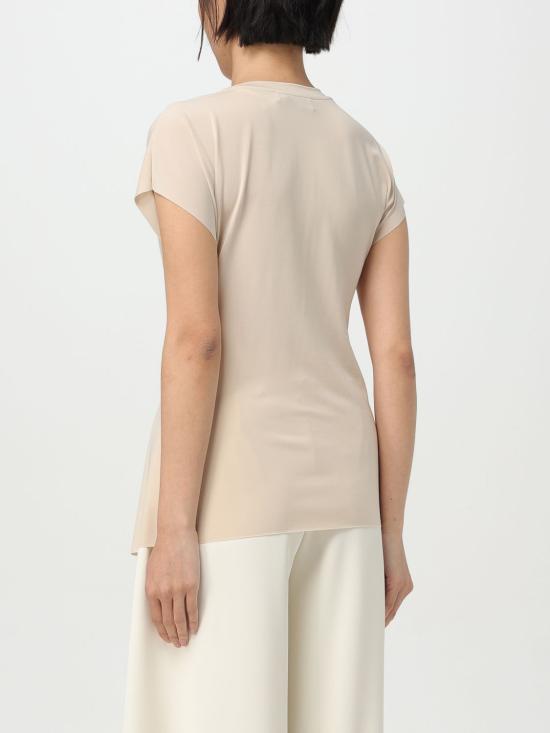 25SS 카오스 반팔 티셔츠 QP1MA019 0035 Beige - KAOS