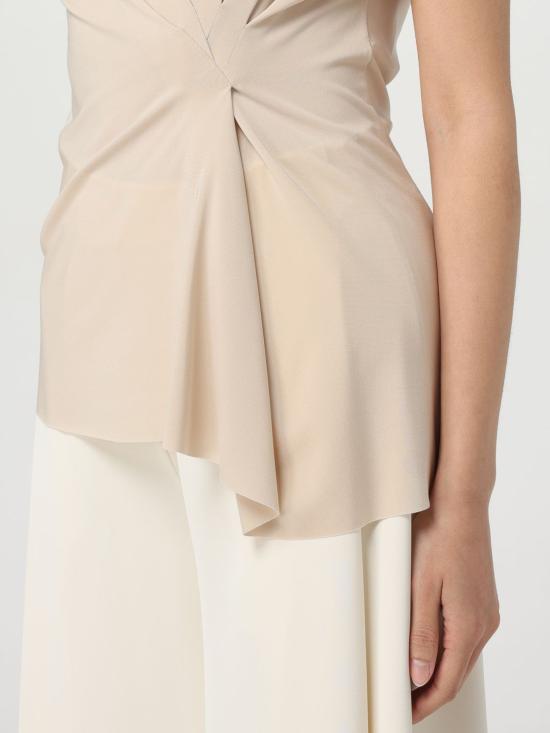 25SS 카오스 반팔 티셔츠 QP1MA019 0035 Beige - KAOS